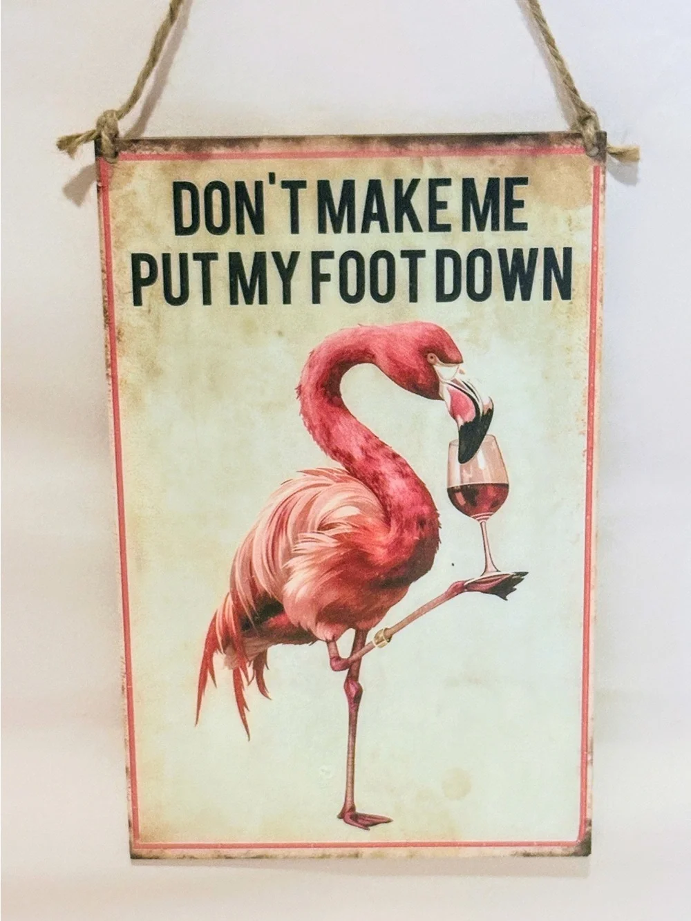Flamingo Wine Gift Set - Pink Tropical Theme